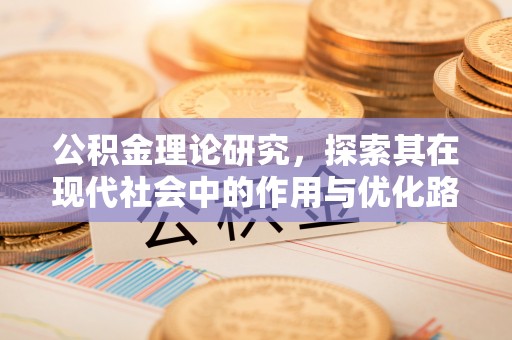 禅城公积金理论研究，探索其在现代社会中的作用与优化路径