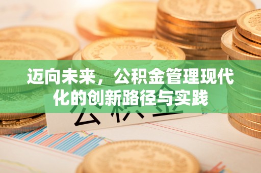 禅城迈向未来，公积金管理现代化的创新路径与实践