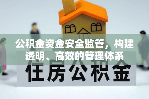 禅城公积金资金安全监管，构建透明、高效的管理体系