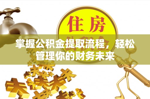 禅城掌握公积金提取流程，轻松管理你的财务未来