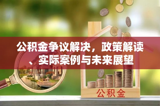 禅城公积金争议解决，政策解读、实际案例与未来展望