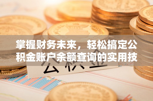 禅城掌握财务未来，轻松搞定公积金账户余额查询的实用技巧