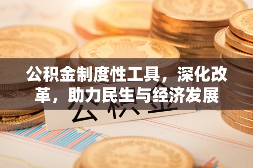 禅城公积金制度性工具，深化改革，助力民生与经济发展