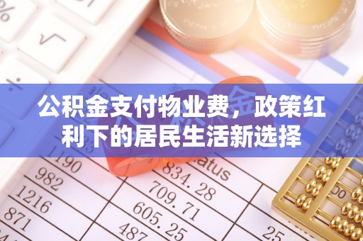 禅城公积金支付物业费，政策红利下的居民生活新选择