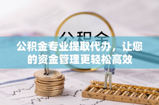 禅城公积金专业提取代办，让您的资金管理更轻松高效