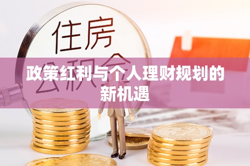 禅城政策红利与个人理财规划的新机遇