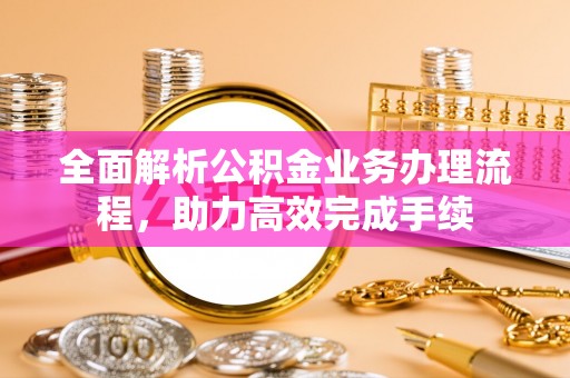 禅城全面解析公积金业务办理流程，助力高效完成手续