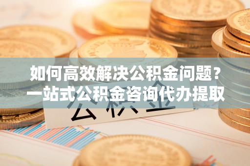 禅城如何高效解决公积金问题？一站式公积金咨询代办提取服务全解析