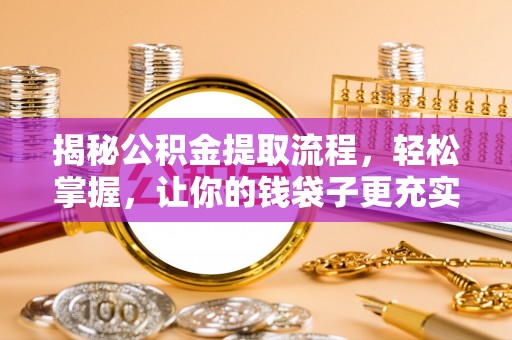 禅城揭秘公积金提取流程，轻松掌握，让你的钱袋子更充实