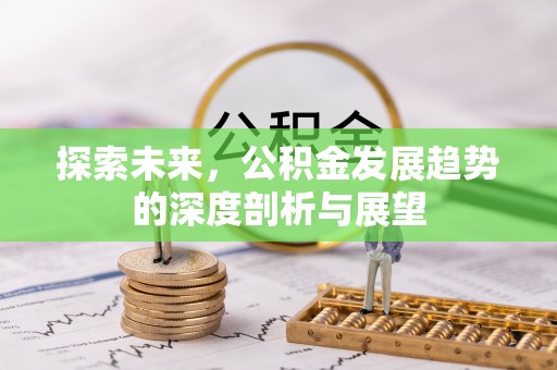 禅城探索未来，公积金发展趋势的深度剖析与展望