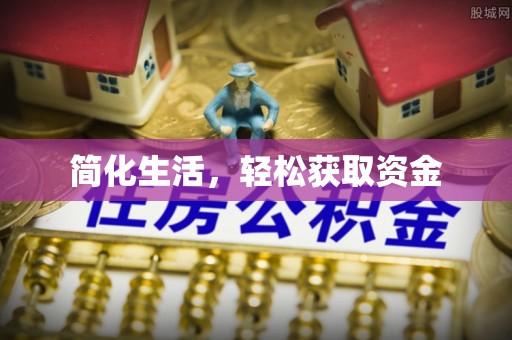 禅城简化生活，轻松获取资金
