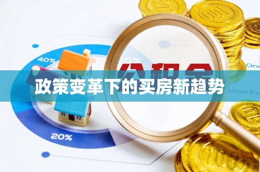 禅城政策变革下的买房新趋势