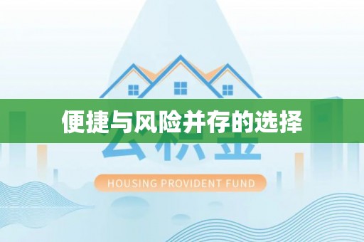 禅城便捷与风险并存的选择
